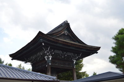 Low angle view of building against sky