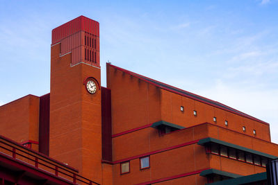 British library in london- exterior view