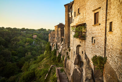 Panoramic view of buildings against sky