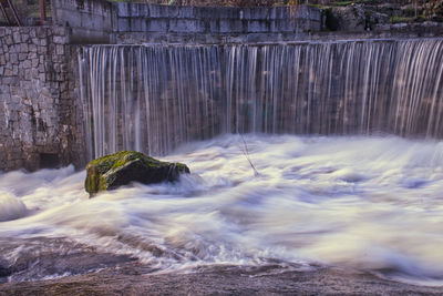 Small waterfall in portugal 