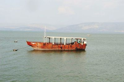 Boat in sea