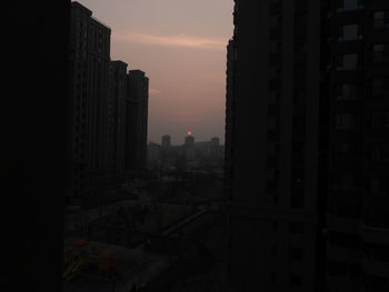 Buildings in city