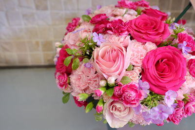 Close-up of pink roses
