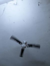 High angle view of car