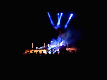 People at music concert