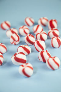 Close-up of pills on table