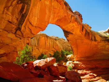 View of rock formation