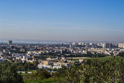 Cityscape against sky