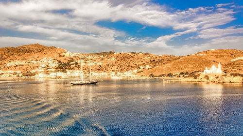 Spring at ios island, greece.