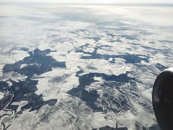 Aerial view of landscape