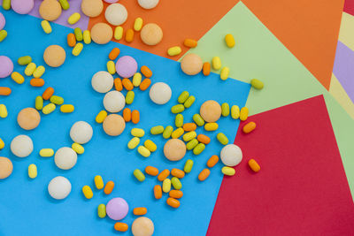 large group of objects