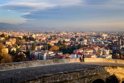 Cityscape against sky
