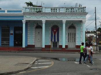 View of buildings in city