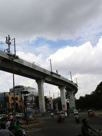 View of cloudy sky