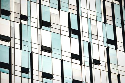 Low angle view of glass building