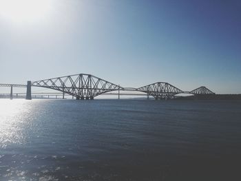 View of bridge over sea
