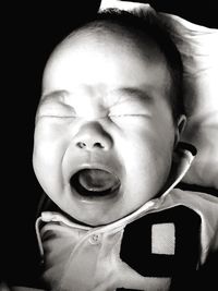 Close-up portrait of baby boy