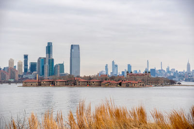 View of buildings in city