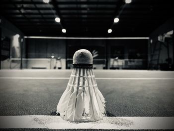 Rear view of woman in bus