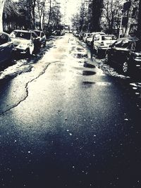 Road in city