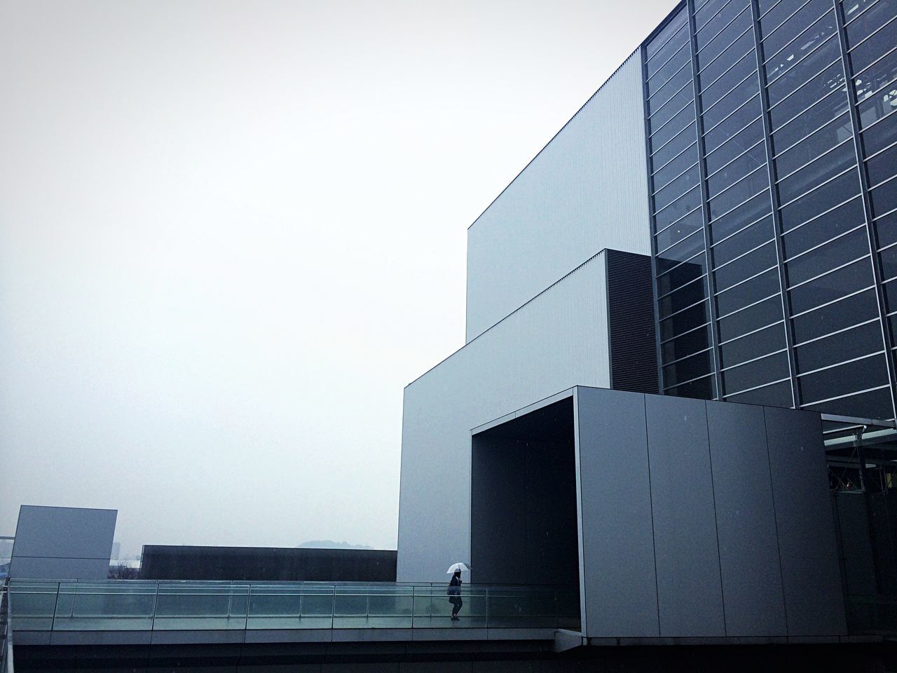 Modern building against sky