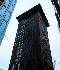 Low angle view of modern building