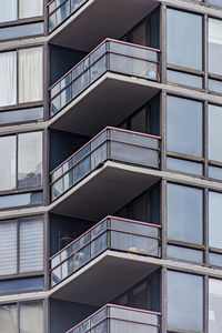 Low angle view of modern building