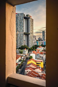 Buildings in city