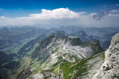 Alpine view säntis