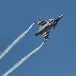 Low angle view of blue sky