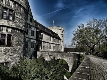 View of historical building