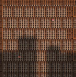 Full frame shot of metallic wall