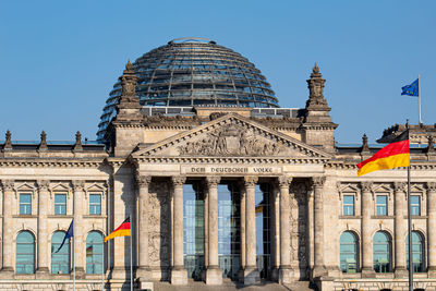 View of historical building against sky