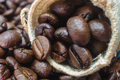 Full frame shot of coffee beans