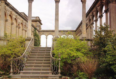 Built structure with trees in background