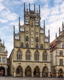 The old town hall of münster, nrw, germany