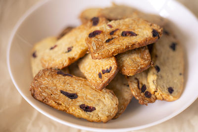 Close-up of food in plate