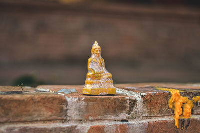 Close-up of chess pieces