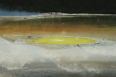 View of calm beach