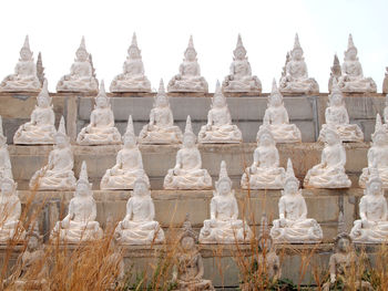 Statues of a temple