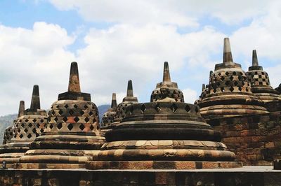 Historic temple against sky