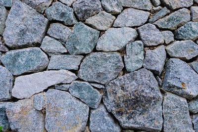 Full frame shot of stone wall