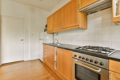 Interior of kitchen