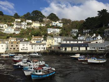 Boats in water