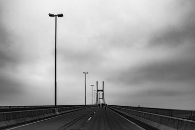 View of highway against sky