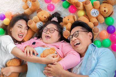 Portrait of a smiling girl