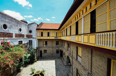 View of residential buildings