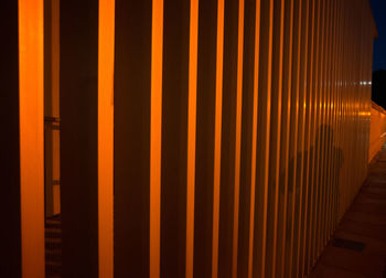 Full frame shot of illuminated wall