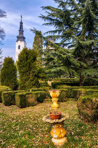 View of bell tower of a building