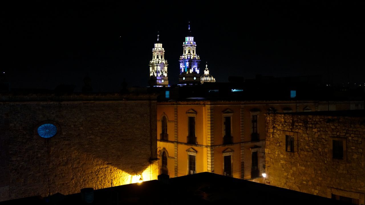 night, building exterior, architecture, built structure, illuminated, building, sky, religion, no people, tower, place of worship, belief, low angle view, nature, spirituality, travel destinations, outdoors, moonlight